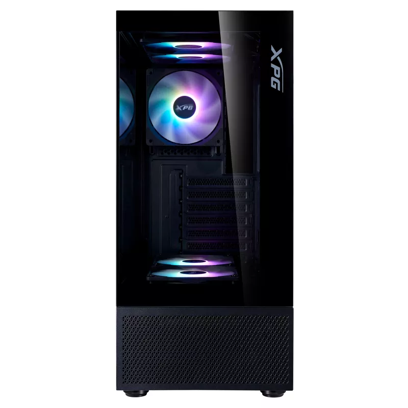 XPG INVADER X MINI KOMPAKTOWA OBUDOWA MIDI TOWER Czarny, Midi Tower, PC, Czarny, ATX, micro ATX, Mini-ITX, SPCC, 16,6 cm