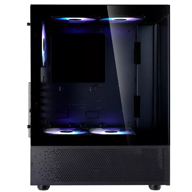 XPG INVADER X MINI KOMPAKTOWA OBUDOWA MIDI TOWER Czarny, Midi Tower, PC, Czarny, ATX, micro ATX, Mini-ITX, SPCC, 16,6 cm