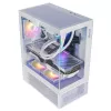 XPG INVADER X MINI KOMPAKTOWA OBUDOWA MID-TOWER biały, Midi Tower, PC, Biały, ATX, micro ATX, Mini-ITX, SPCC, 16,6 cm