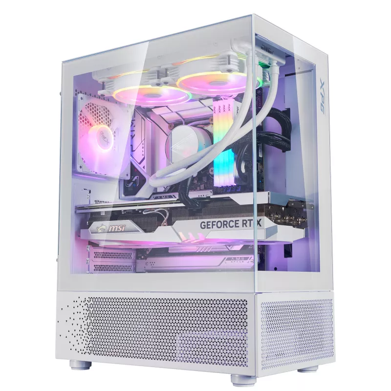 XPG INVADER X MINI KOMPAKTOWA OBUDOWA MID-TOWER biały, Midi Tower, PC, Biały, ATX, micro ATX, Mini-ITX, SPCC, 16,6 cm