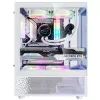 XPG INVADER X MINI KOMPAKTOWA OBUDOWA MID-TOWER biały, Midi Tower, PC, Biały, ATX, micro ATX, Mini-ITX, SPCC, 16,6 cm