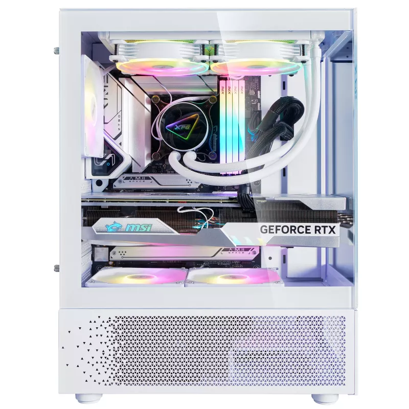 XPG INVADER X MINI KOMPAKTOWA OBUDOWA MID-TOWER biały, Midi Tower, PC, Biały, ATX, micro ATX, Mini-ITX, SPCC, 16,6 cm