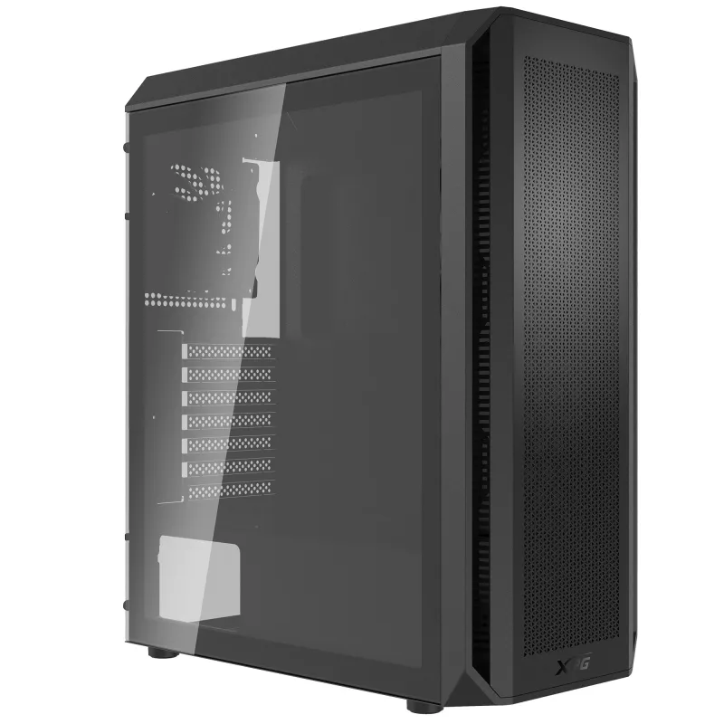 XPG VALOR AIR PLUS MID-TOWER-Case Black, Midi Tower, PC, Black, ATX, micro ATX, Mini-ITX, SPCC, 16 cm