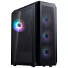 XPG VALOR AIR PLUS MID-TOWER-Case Black, Midi Tower, PC, Black, ATX, micro ATX, Mini-ITX, SPCC, 16 cm