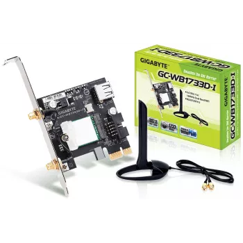Karta sieciowa GIGABYTE GC-WB1733D-I wewnętrzna WLAN / Bluetooth 1733 Mbit/s