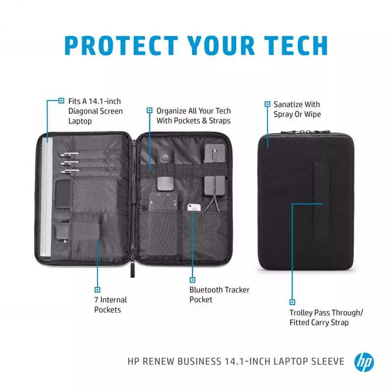Pokrowiec na laptopa HP Renew Business 14,1 cala