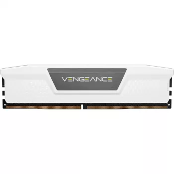 Zestaw pamięci CORSAIR VENGEANCE DDR5 32GB (2x16GB) 5200MHz CL40 – Biały