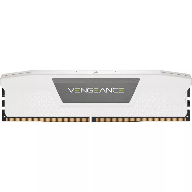 Zestaw pamięci CORSAIR VENGEANCE DDR5 32GB (2x16GB) 5200MHz CL40 – Biały
