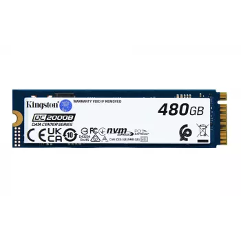 Kingston Technology 480GB DC2000B PCIe 4.0 M.2 2280 Enterprise SSD