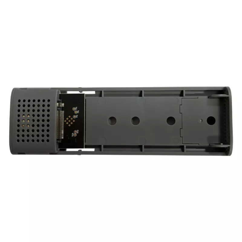 Obudowa SSD M.2 LC-POWER (NVMe i SATA), USB 3.2 Gen 2x1, czarna - LC-M2-C-MULTI