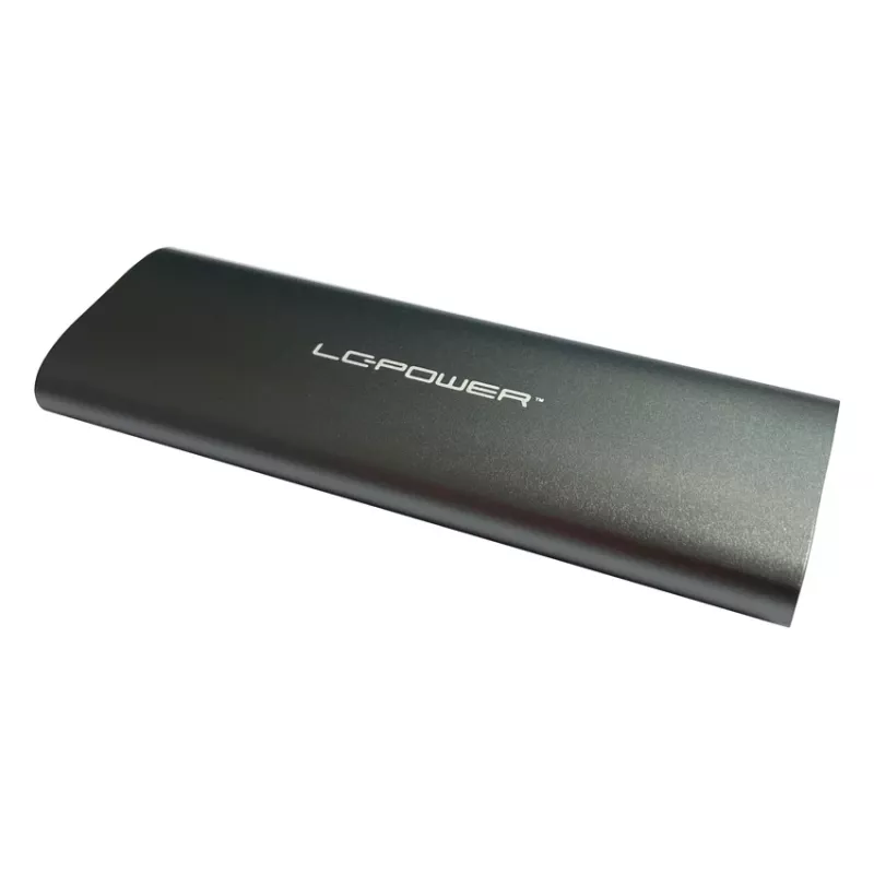 Obudowa SSD M.2 LC-POWER (NVMe i SATA), USB 3.2 Gen 2x1, czarna - LC-M2-C-MULTI