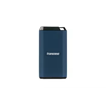 TRANSCEND SSD - Przenośny dysk Esd410c - 1 TB - USB typu C / A - Ciemnoniebieski