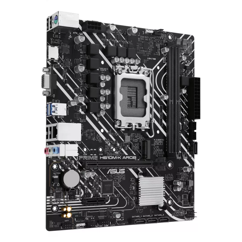 ASUS PRIME H610M-K ARGB Intel H610 LGA 1700 micro ATX