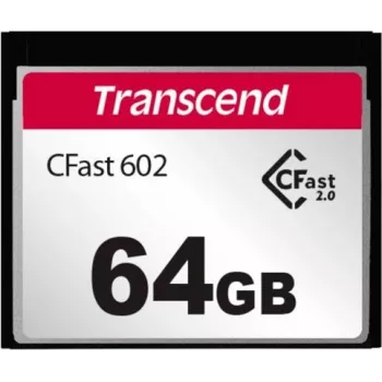 TRANSCEND Cfast 2.0 Cfx602 64GB SATA Ill Mlc Nand Flash
