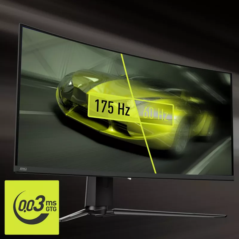 Monitor komputerowy MSI MAG 341CQPDE QD-OLED 86,4 cm (34 cale) 3440 x 1440 pikseli UltraWide Quad HD Czarny