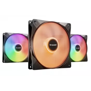 be quiet LIGHT WINGS LX 140mm PWM 3-Pack Black Wentylator do obudowy komputera 14 cm 3 szt.
