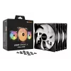 be quiet LIGHT WINGS LX 140mm PWM 3-Pack Black Wentylator do obudowy komputera 14 cm 3 szt.