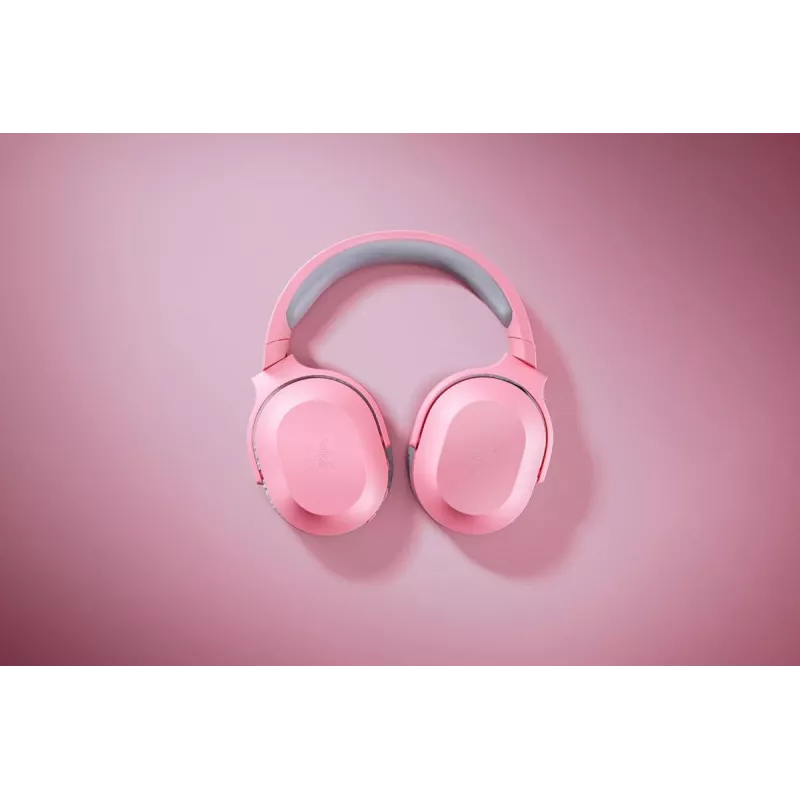 RAZER Headset Barracuda X - Stereo - Przewodowy i Bezprzewodowy - USB-C - Róż Kwarcowy