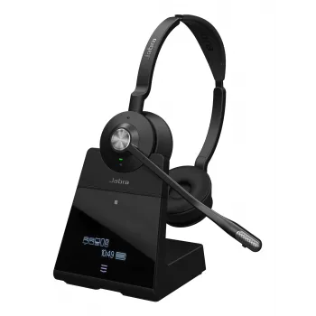 Jabra Engage 75 SE - Stereofoniczny, EMEA Low Power, Bezprzewodowy, 40 - 16000 Hz, Biuro/Centrum telefoniczne, 90 g, Słuchawki, Czarny