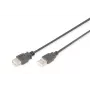 Kabel przedłużający DIGITUS ASSMANN USB 2.0, typ A M/F, 5 m, zgodny z USB 2.0, czarny