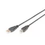 DIGITUS Kabel USB 2.0 Typ A-B M/m 2m USB 2.0 Conform