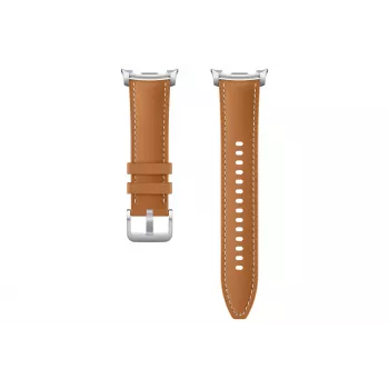 Hybrydowy pasek do Samsung Galaxy Watch8 S/M/L, kolor Carmel, kompatybilny z Galaxy Watch8 (ET-SLL50LAEGEU)