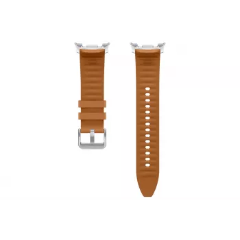 Hybrydowy pasek do Samsung Galaxy Watch8 S/M/L, kolor Carmel, kompatybilny z Galaxy Watch8 (ET-SLL50LAEGEU)