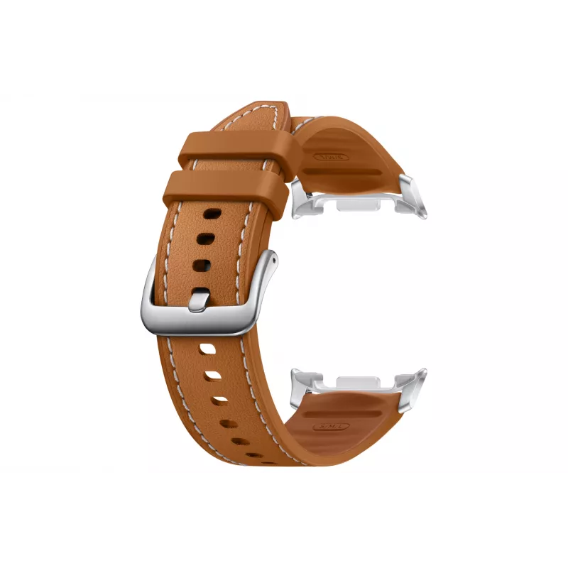 Hybrydowy pasek do Samsung Galaxy Watch8 S/M/L, kolor Carmel, kompatybilny z Galaxy Watch8 (ET-SLL50LAEGEU)