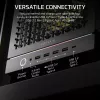Obudowa PC CORSAIR FRAME 5000D RS ARGB Midi Tower Czarny — ATX, obsługuje 3x140mm wentylatory z przodu, napędy 2.5/3.5 cala