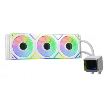 XPG LEVANTE II 360 biały, chłodzenie cieczą typu „wszystko w jednym”, 12 cm, biały