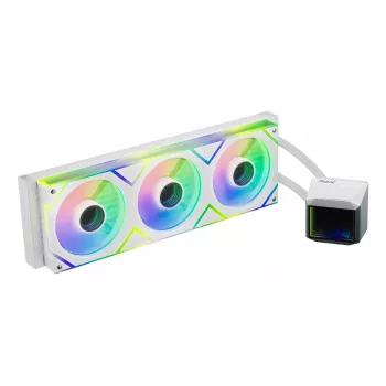 XPG LEVANTE II 360 biały, chłodzenie cieczą typu „wszystko w jednym”, 12 cm, biały