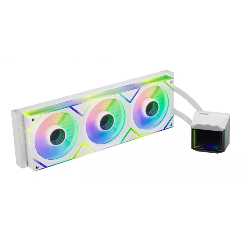 XPG LEVANTE II 360 biały, chłodzenie cieczą typu „wszystko w jednym”, 12 cm, biały