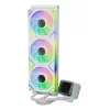 XPG LEVANTE II 360 biały, chłodzenie cieczą typu „wszystko w jednym”, 12 cm, biały