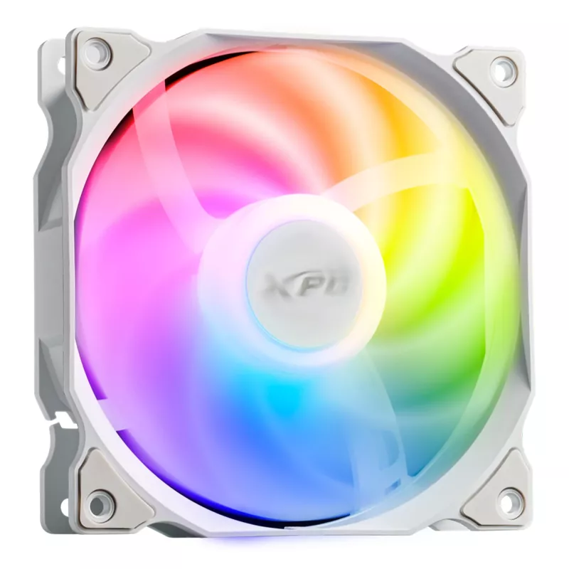 XPG VENTO 120 ARGB PWM (opakowanie 3 szt.) biały, wentylator, 12 cm, 300 obr./min, 1650 obr./min, biały