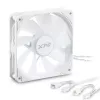 XPG VENTO R 120 ARGB PWM biały, Wentylator, 12 cm, 300 RPM, 1600 RPM, Biały