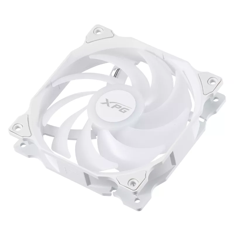 XPG VENTO 120 ARGB PWM biały, Wentylator, 12 cm, 300 obr./min, 1850 obr./min, Biały