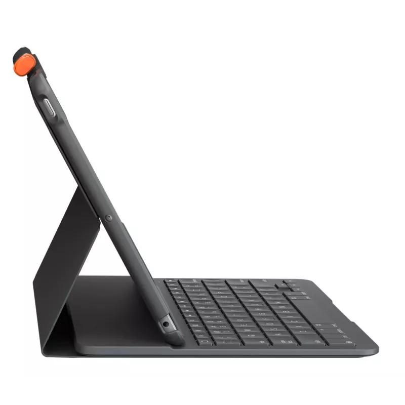 LOGITECH Slim Folio do iPada 7. generacji, grafit, Qwertz, niemiecki