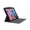 LOGITECH Slim Folio do iPada 7. generacji, grafit, Qwertz, niemiecki