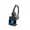 HP Poly Savi 8420 Office Stereo DECT 1880-1900 MHz Headset, Bezprzewodowy, Biuro/Call center, 160 g, Słuchawki, Czarny