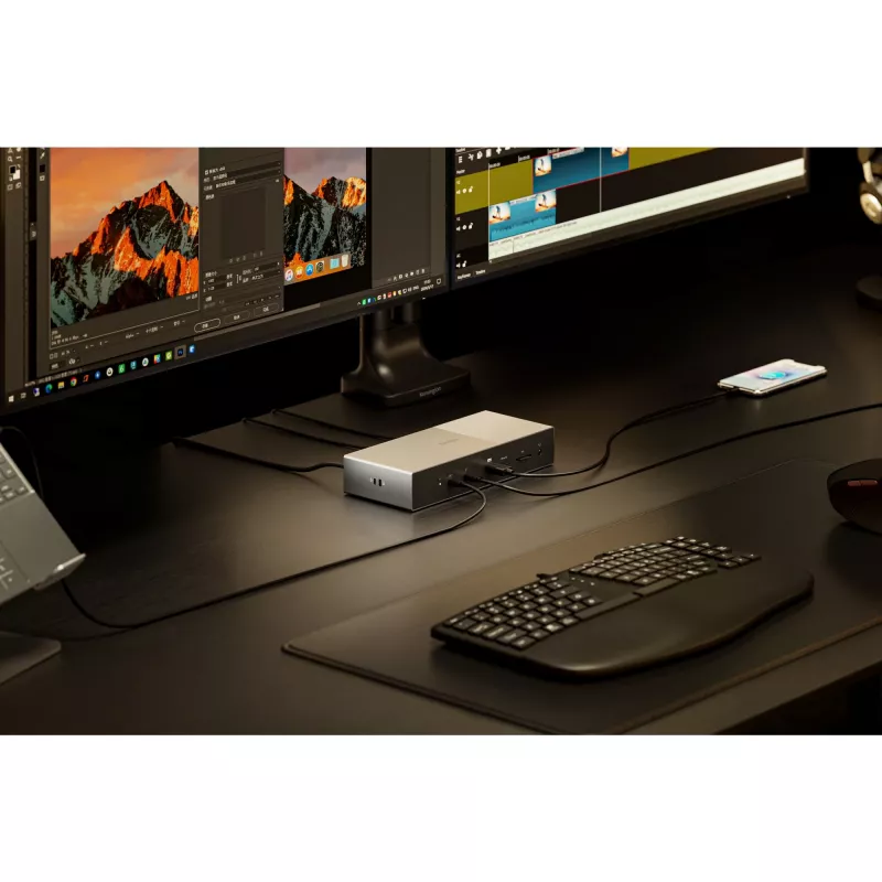 Stacja dokująca Kensington SD5000T5 EQ Thunderbolt 5 Triple 4K z zasilaniem 140W – Windows/macOS