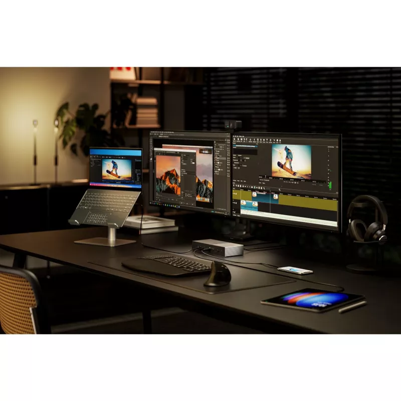 Stacja dokująca Kensington SD5000T5 EQ Thunderbolt 5 Triple 4K z zasilaniem 140W – Windows/macOS