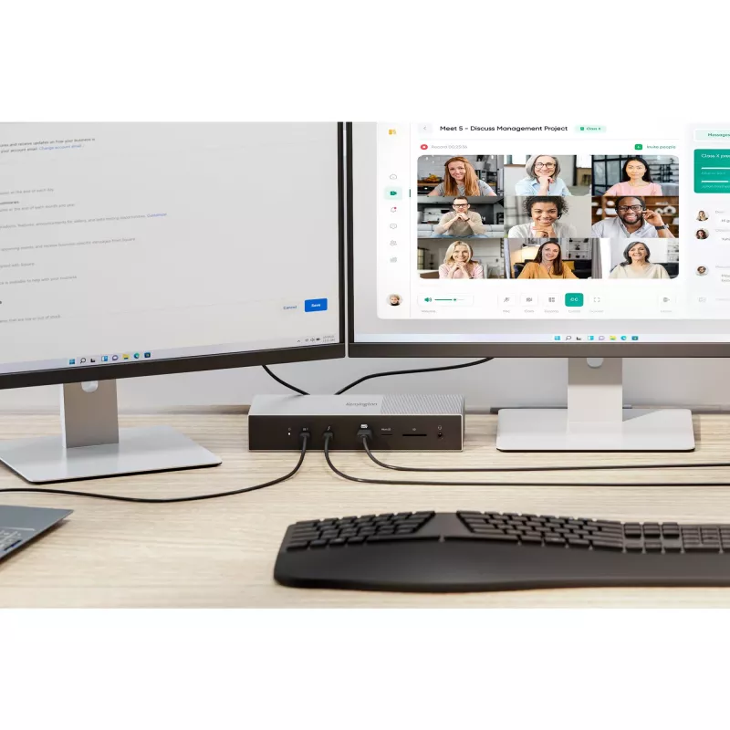 Stacja dokująca Kensington SD5000T5 EQ Thunderbolt 5 Triple 4K z zasilaniem 140W – Windows/macOS