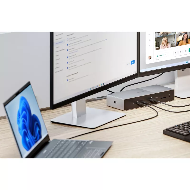 Stacja dokująca Kensington SD5000T5 EQ Thunderbolt 5 Triple 4K z zasilaniem 140W – Windows/macOS