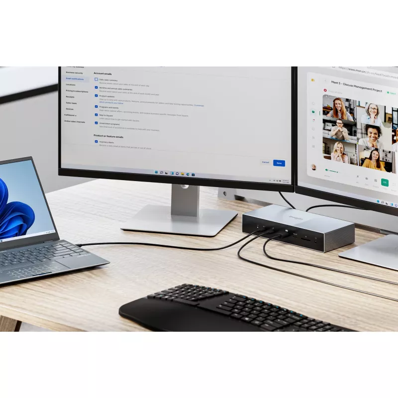Stacja dokująca Kensington SD5000T5 EQ Thunderbolt 5 Triple 4K z zasilaniem 140W – Windows/macOS