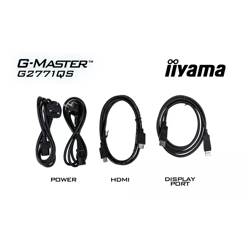 Monitor komputerowy iiyama G-MASTER G2771QS-B1 68.6 cm (27 cali) 2560 x 1440 pikseli Wide Quad HD Czarny