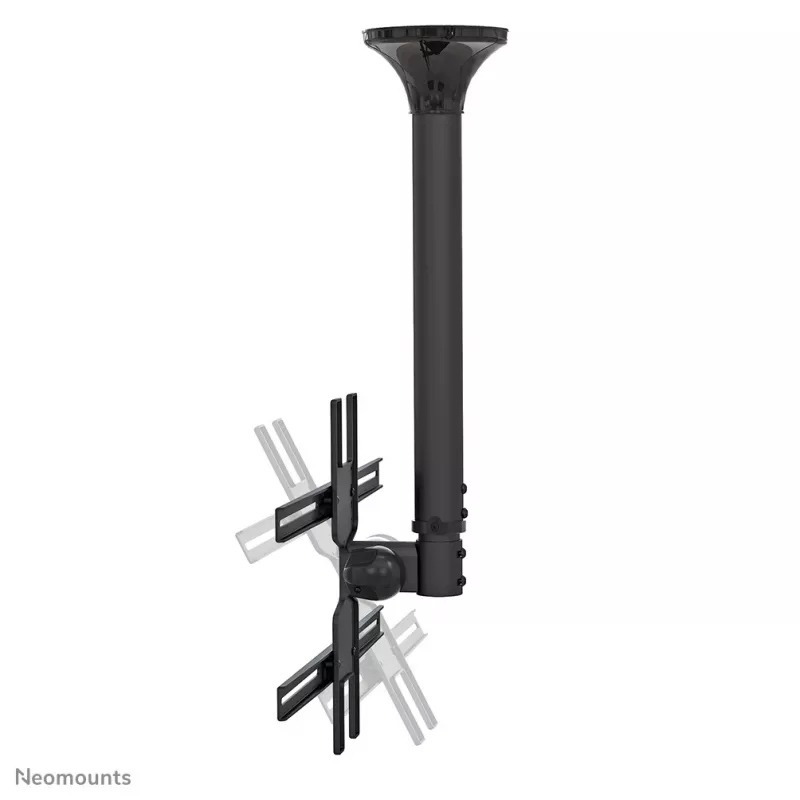 Neomounts FPMA-C400BLACK Uchwyt sufitowy do monitora/TV 32-60 cali - wys. 64-104 cm