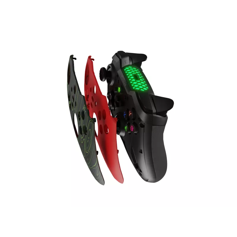 GENESIS Mangan 400 Red Bluetooth Gamepad Analogowy / Cyfrowy Android, MAC, Nintendo Switch, PC, iOS