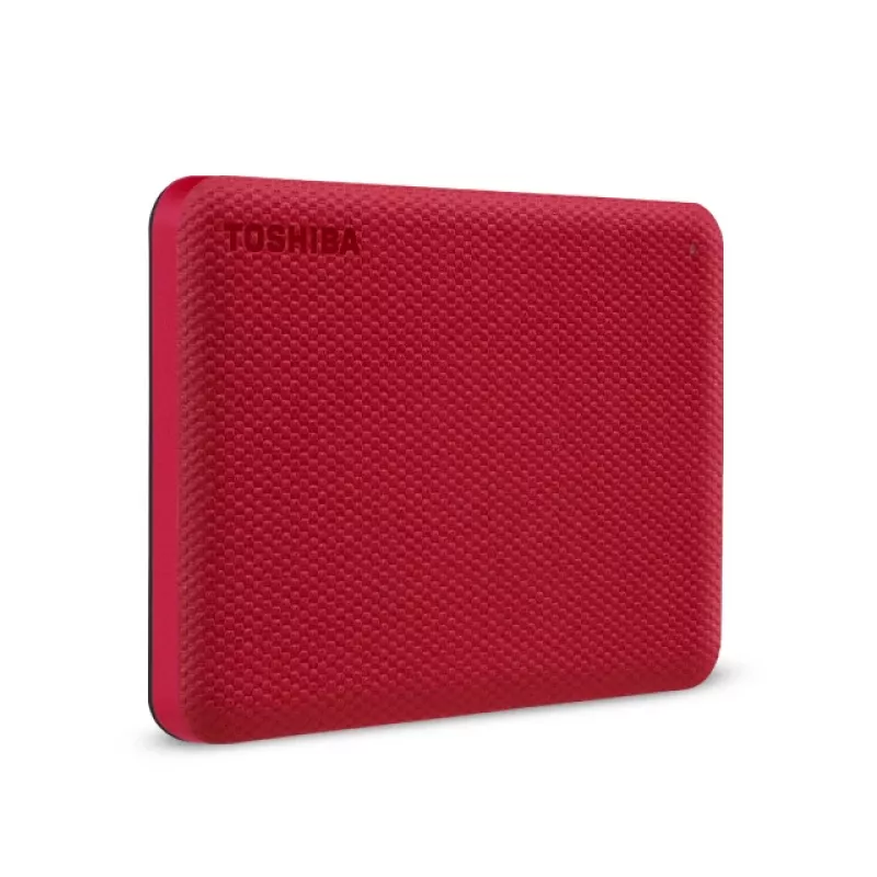 TOSHIBA Zewnętrzny dysk twardy - Canvio Advanced - 1TB - USB 3.2 Gen 1 - 2,5 cala Czerwony