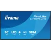 iiyama LH5075UHS-B2AG Wyświetlacz reklamowy Digital signage panel płaski 125.7 cm (49.5 cala) LCD Wi-Fi 500 cd/m² 4K Ultra HD Czarny Wbudowany procesor Android 24/7