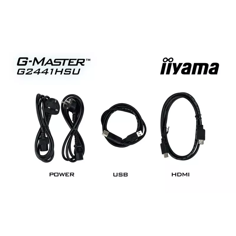 Monitor IIYAMA G2441HSU 23.8 cala IPS 1920x1080 144Hz 1ms MPRT, FreeSync, głośniki, hub USB, VESA
